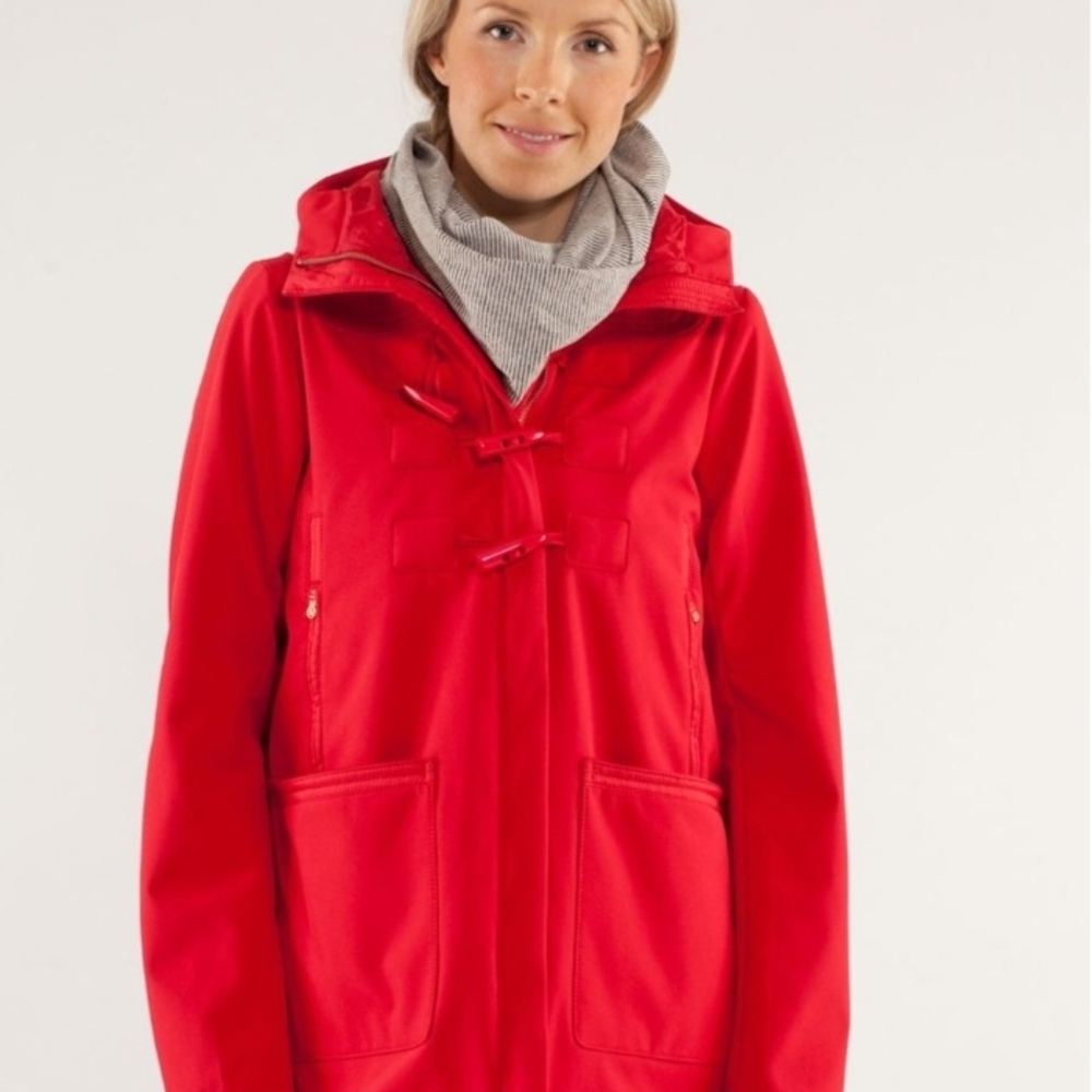 lululemon athletica Red Utility Jacket